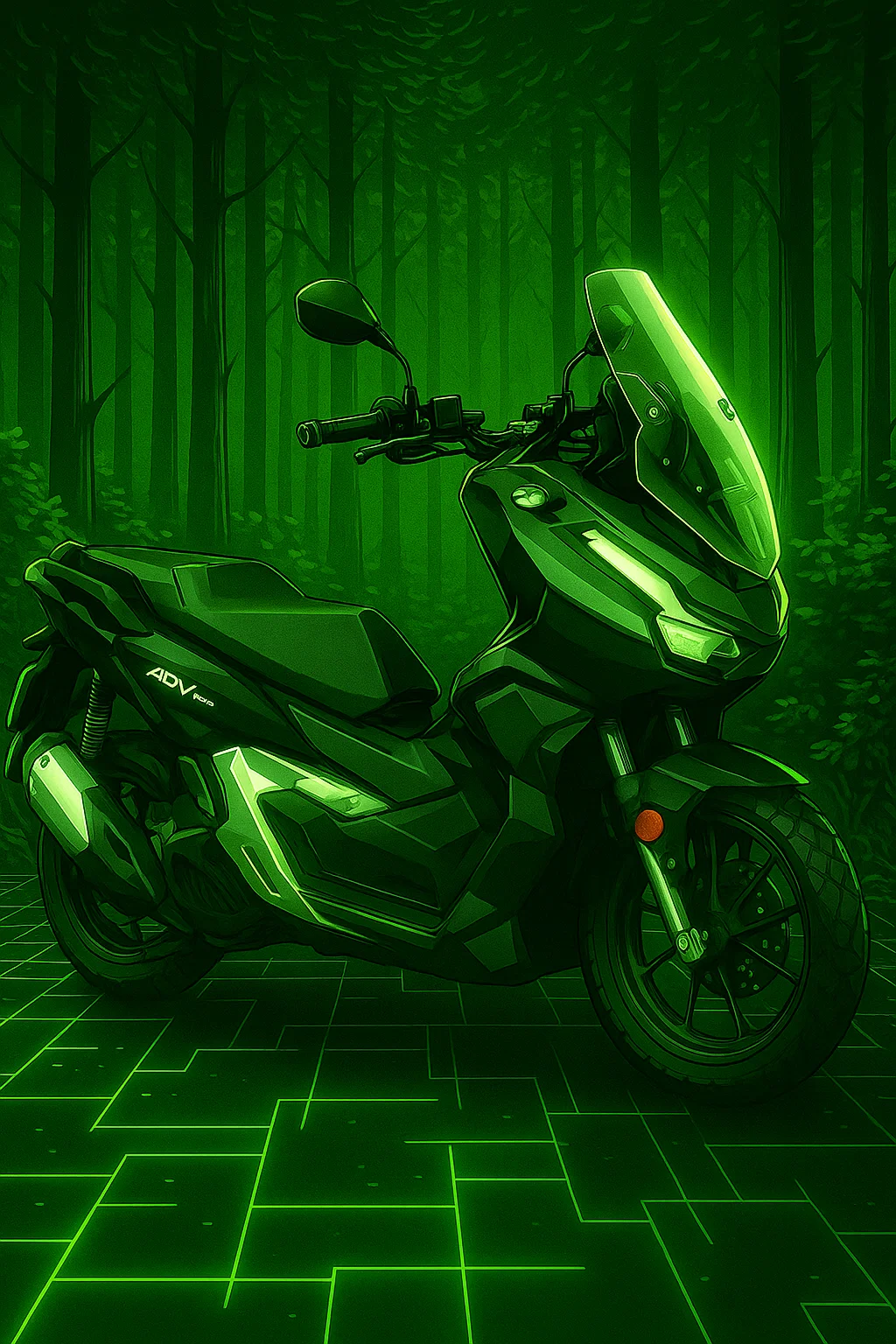 ADV160 Digital Forest